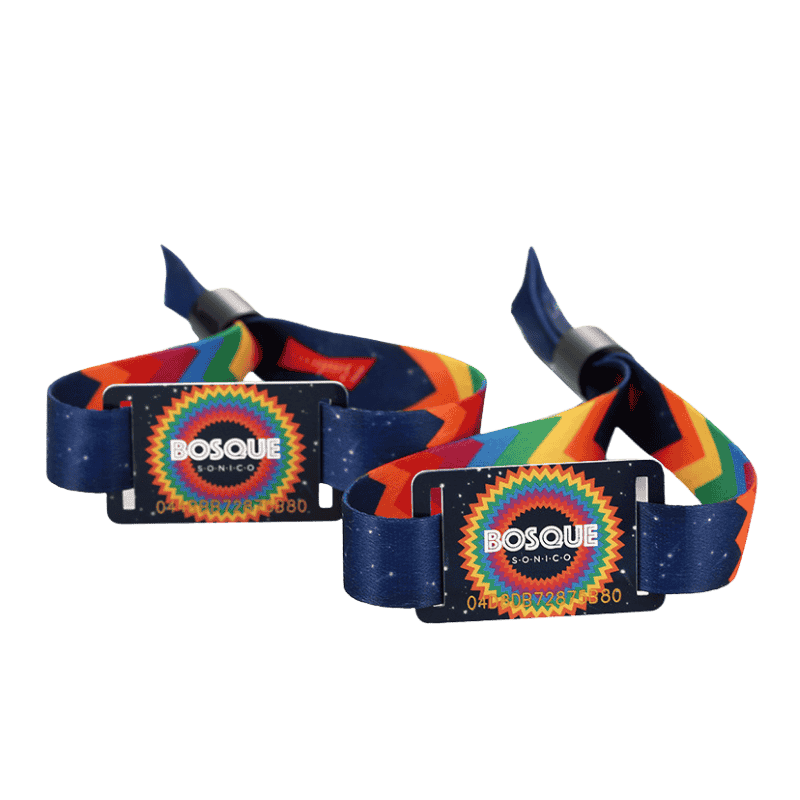 Fabric RFID Wristband single