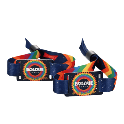 Fabric RFID Wristband single